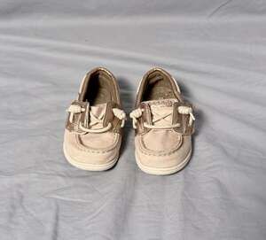 Sperry SP-Shoresider Jr Toddler Boat Shoes Size 8M